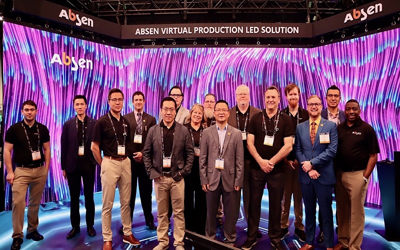 NAB Show 2022 | 海外市場(chǎng)強(qiáng)勢(shì)復(fù)蘇，艾比森虛擬影棚解決方案驚艷全場(chǎng)